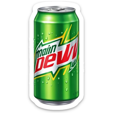 mountain dew sticker