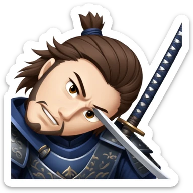 Warrior Samurai sticker