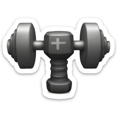 Grenade dumbell sticker
