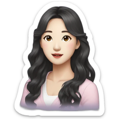 Karina Korean idol sticker