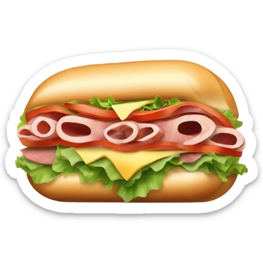 Sub sandwich  sticker
