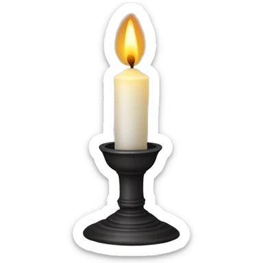 Shabbat candle sticker