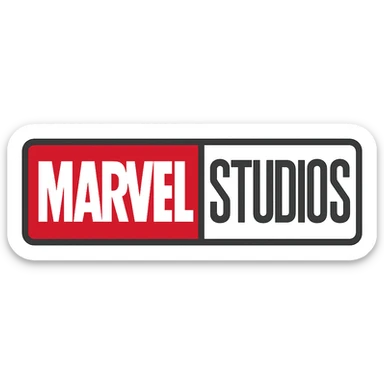twitter emoji style marvel studios logo sticker