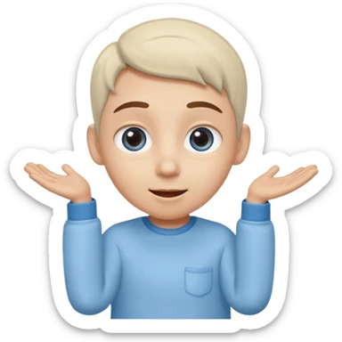 No head..it has 1 eye....stands upright ...wears clothing. is light grey and light blue..looks happy and cuddly... doesnt have a full head.... there is a appendage coming out of top of body with a single large eye sticker