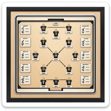 football playbook formation one team fooball manager sticker