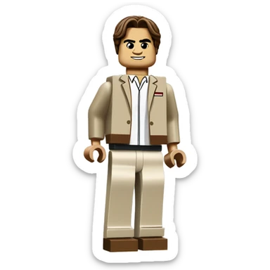 roger federer lego full body sticker