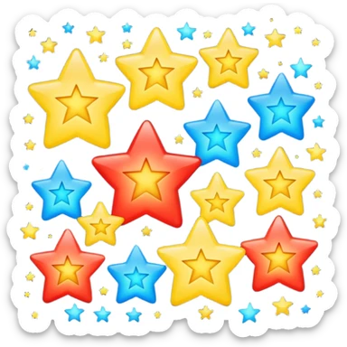 star different ones sticker