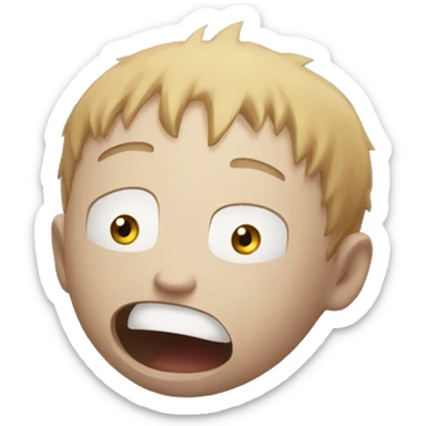 Gaara shocked  sticker