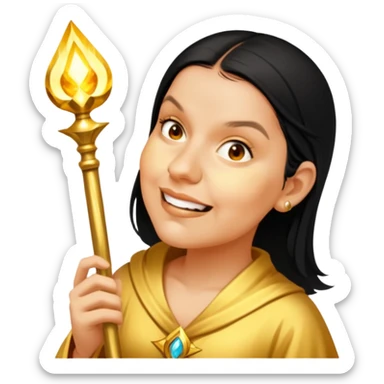 Golden Arcanist sticker