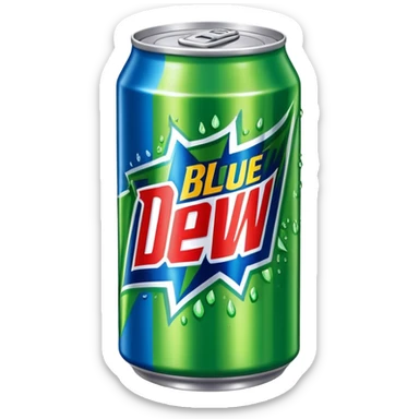 Blue Mountain Dew sticker