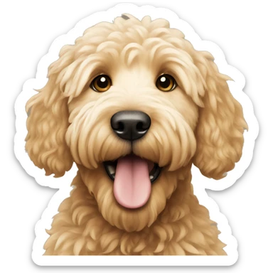 golden doodle  sticker