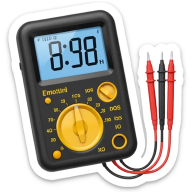 multimeter sticker
