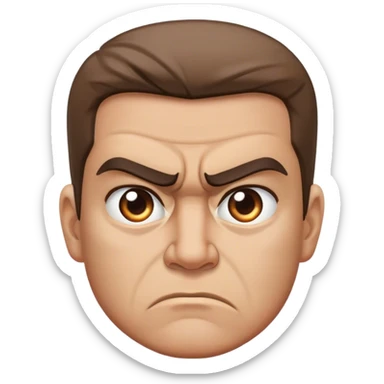 ANGRY AGAINST MY GIRLFRIEND sticker