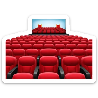 persona sala de cine sticker