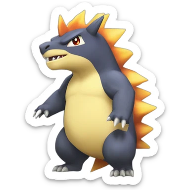 Typhlosion sticker
