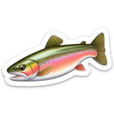 rainbow-trout-salmon sticker