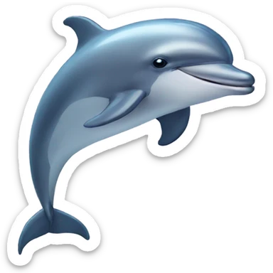 dolphin sticker