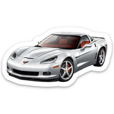 Corvette c6  sticker