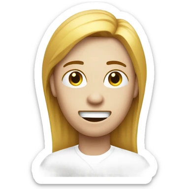 Un emoji de letra hebrea sticker
