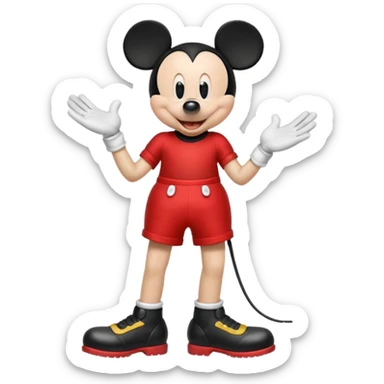 mickey mouse sticker