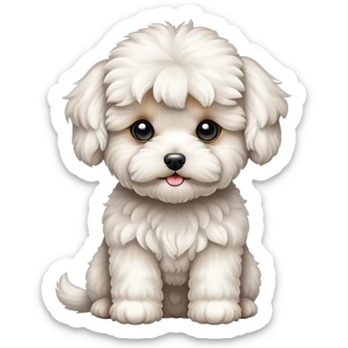 maltipoo sticker