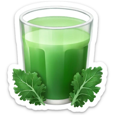 kale juice sticker