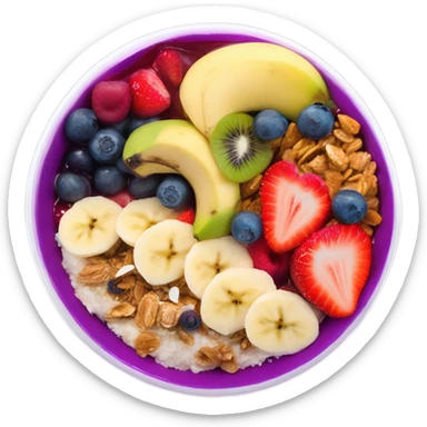 açai bowl sticker