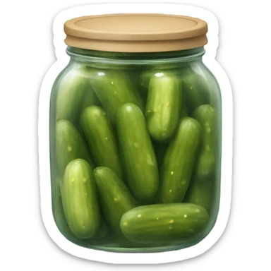 Jar of pickles  sticker
