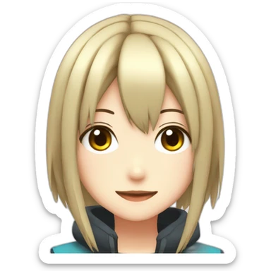 Meiko vocaloid sticker