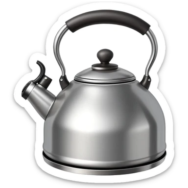 boiling kettle whistling sticker