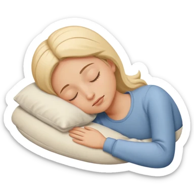 Lover sleep sticker