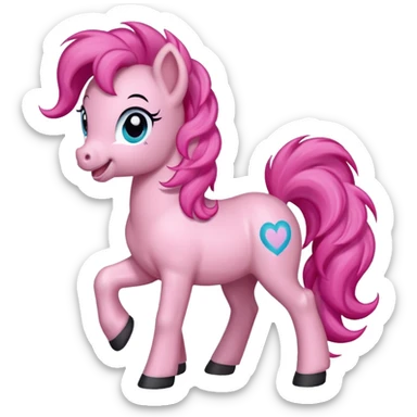 my little pony pinkie pie sticker