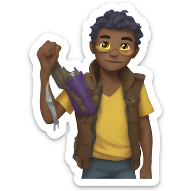 donnie from rottmnt sticker