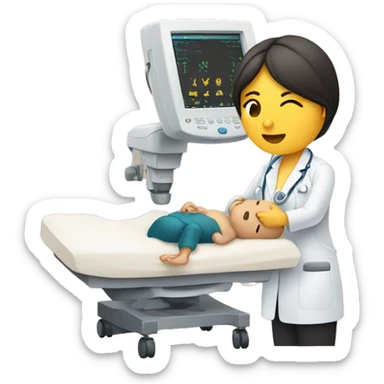 Sonography  sticker