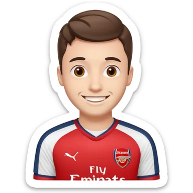 arsenal fan sticker