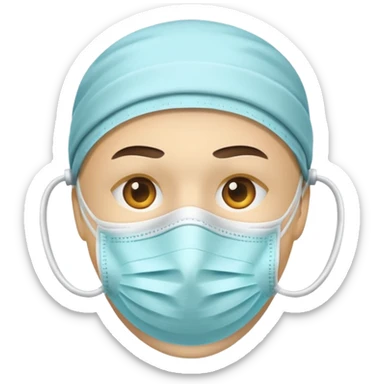 only medical mask sticker