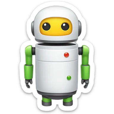 android-bot-google-sparkles sticker