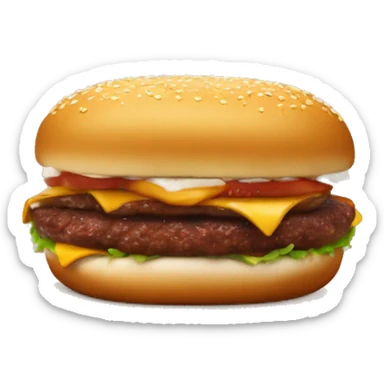 McDonald’s McRib Burger sticker