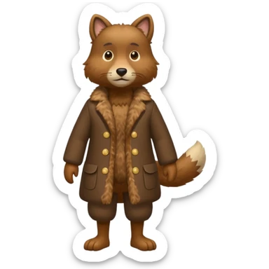 Rocruff, full body sticker