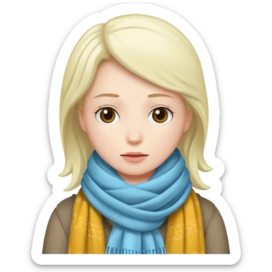 Caught a cold sticker