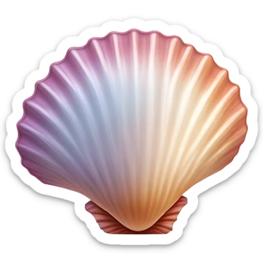 scallop-seashell sticker