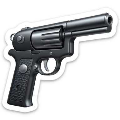 Gun sticker