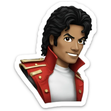 Michael Jackson Thriller sticker