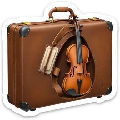 violin case sticker