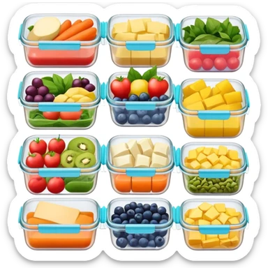 meal prep sticker