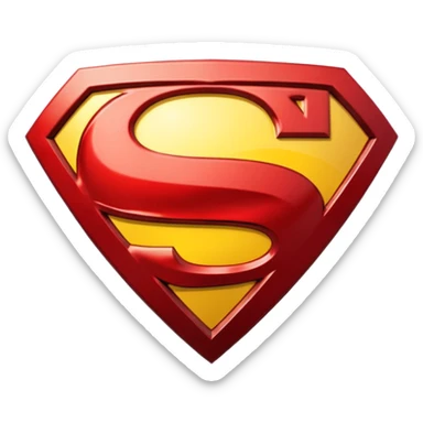 Logo de superman sticker