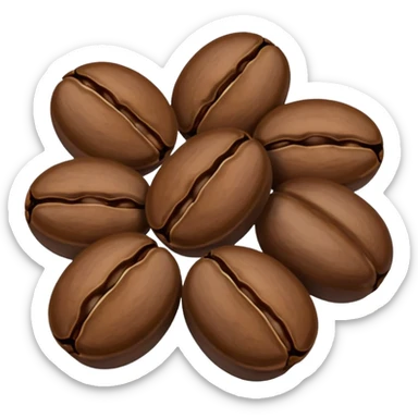 Espresso beans sticker
