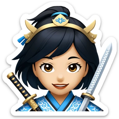 Samurai of Honor sticker