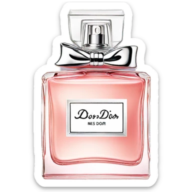 Miss dior perfume sticker