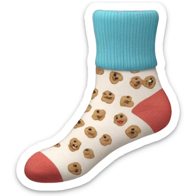 Very Short Socks-Footies sticker